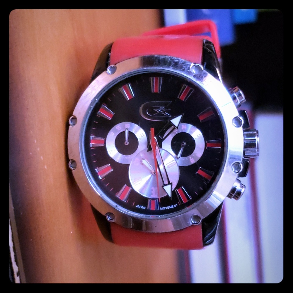 Croton large rubber band chrono